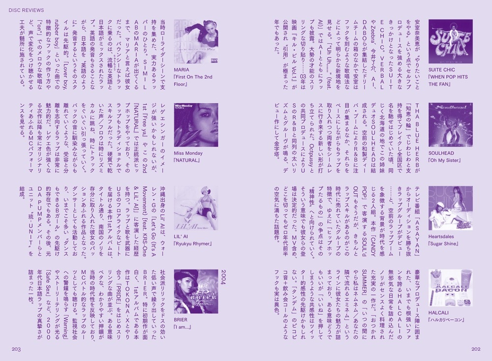 『わたしはラップをやることに決めた　フィメールラッパー批評原論』紙面
