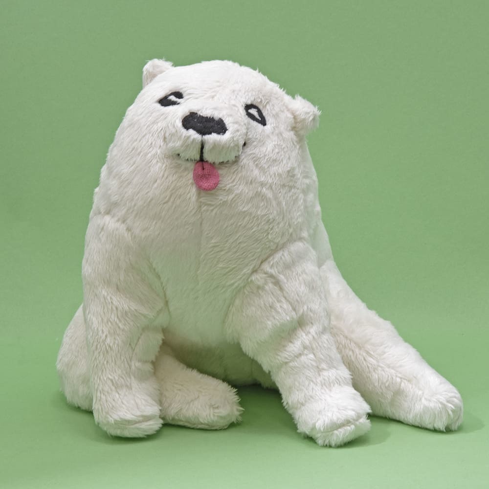 芦雪の犬のぬいぐるみ