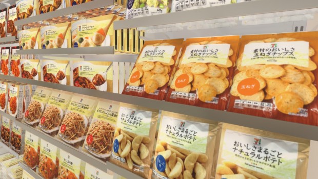 セブンイレブン店内