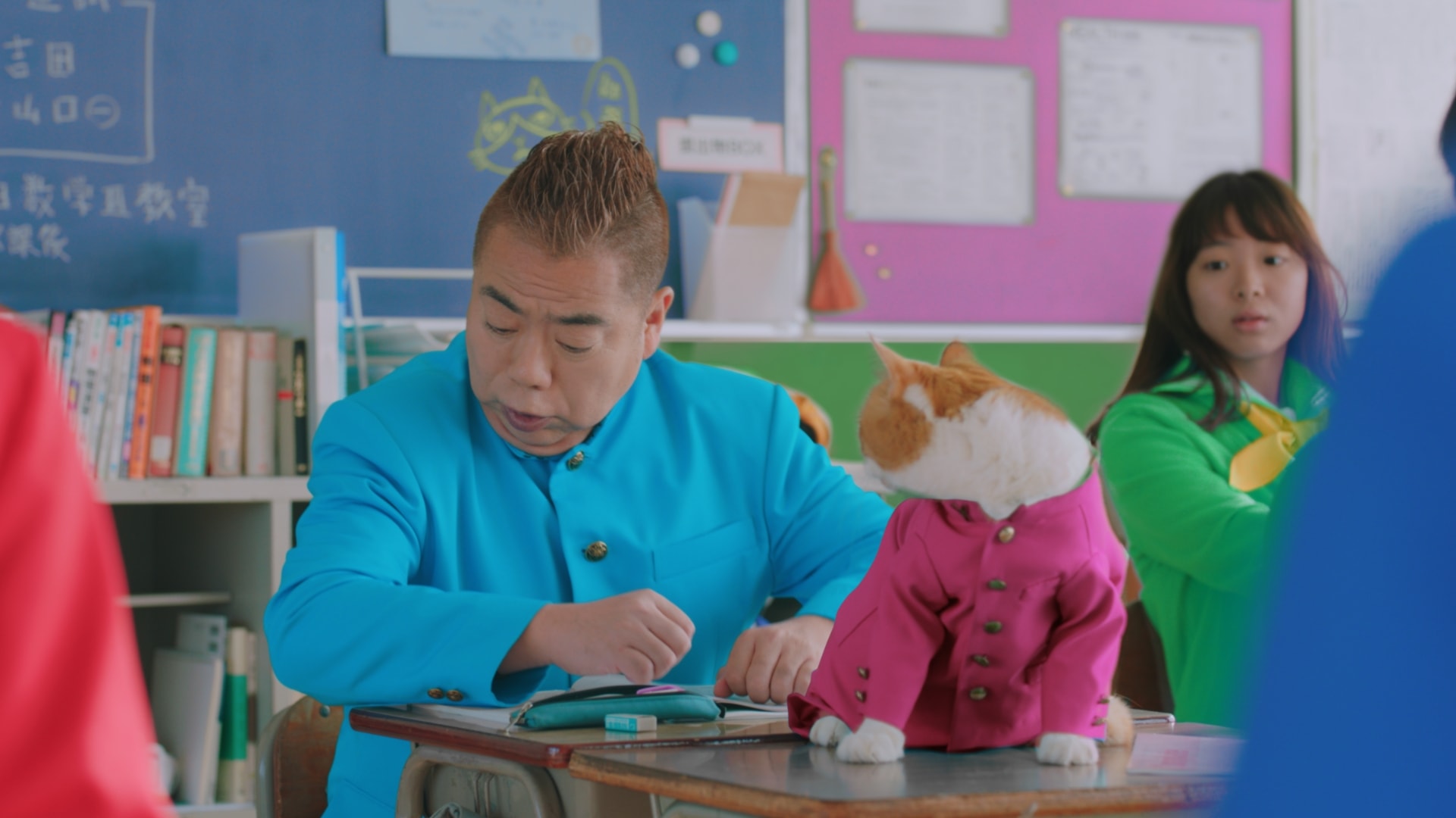 TWICE出演ワイモバイルCM「転校生」篇6