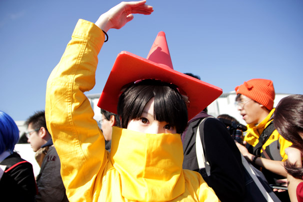 【C89】冬コミのコスプレイヤー さんぴんさん(『おそ松さん』十四松)1