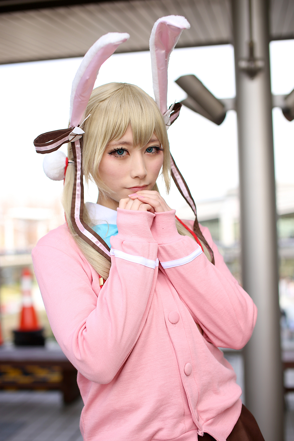 コミケC91_コスプレ写真_宮園　ののはさん 『白猫プロジェクト』ツキミ・ヨゾラ2