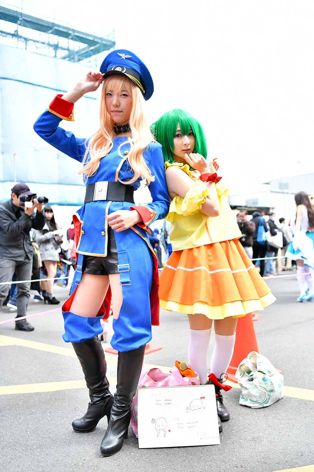 「Animejapan2016」コスプレ画像まとめ_うねさん／めめさん（『マクロスF』シェリル・ノーム／ランカ・リー）2