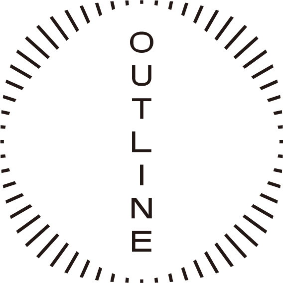 OUTLINEロゴ
