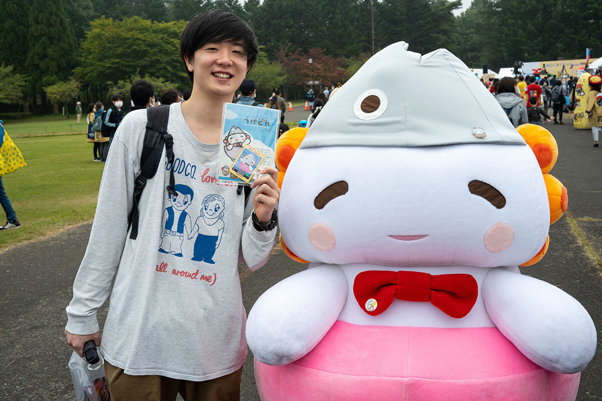 画像10: ぽんぽこさんとピーナッツくんと里の民とおともナッツに会ってきた in ゆるキャラGP2020 岩手