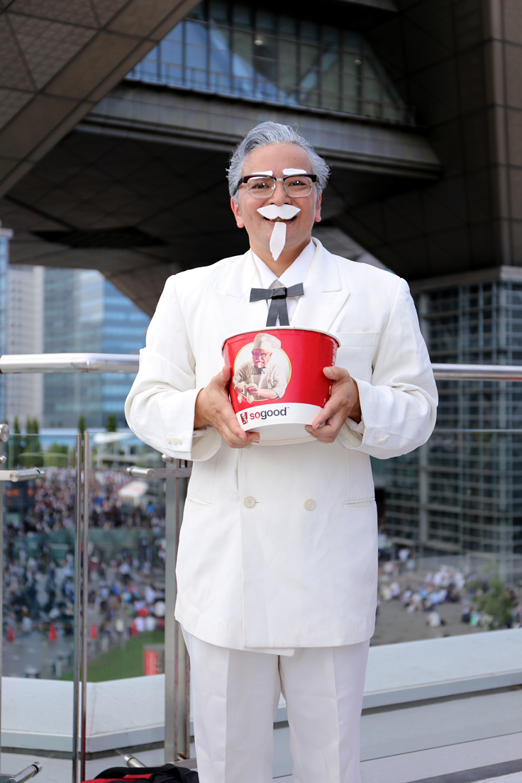 ヨシオさん／カーネル・サンダース