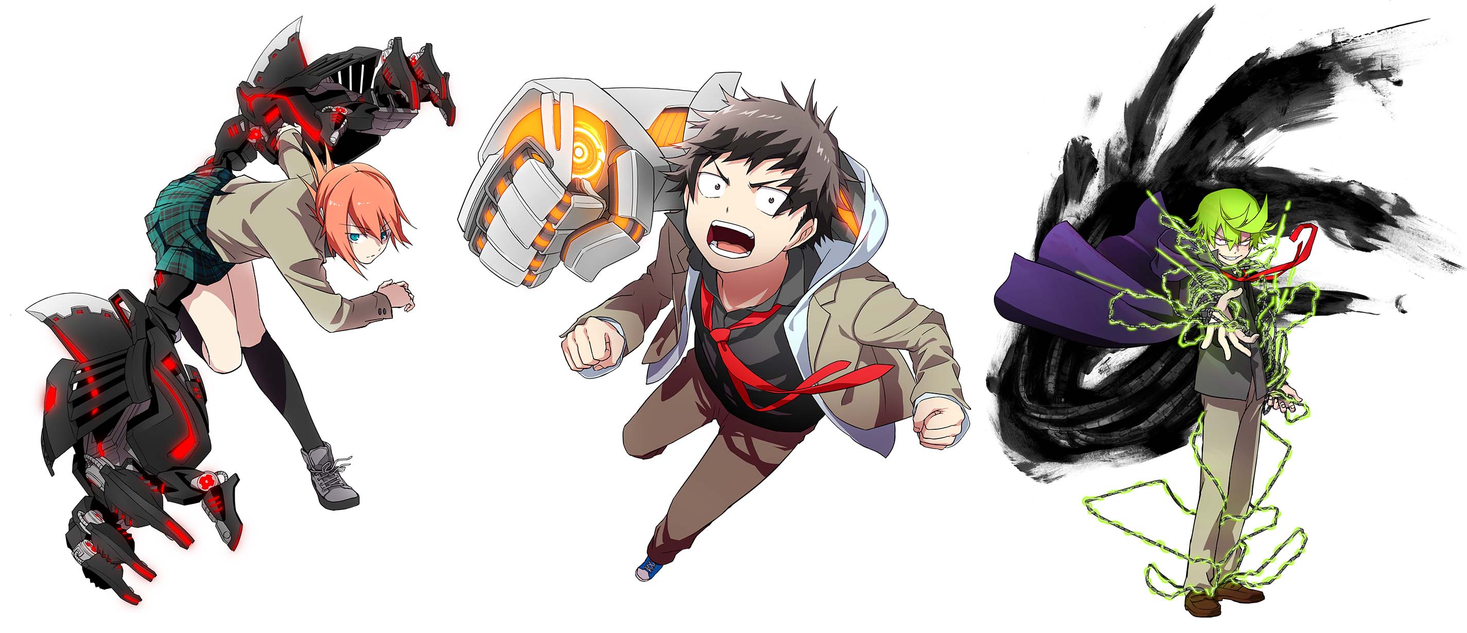 『メカウデ-mechanical arms-』に登場するキャラクター