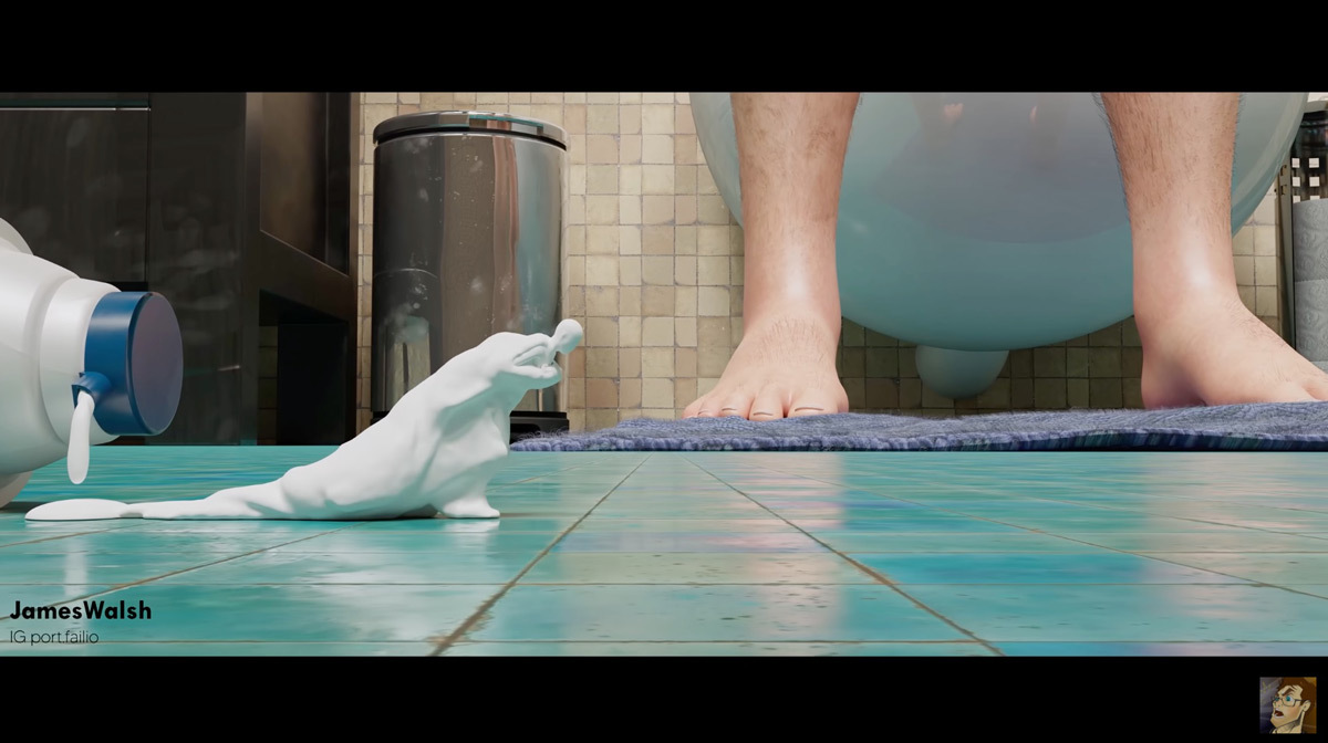 画像は動画「Top 100 3D Renders from the Internet&#039;s Largest CG Challenge | Alternate Realities」より