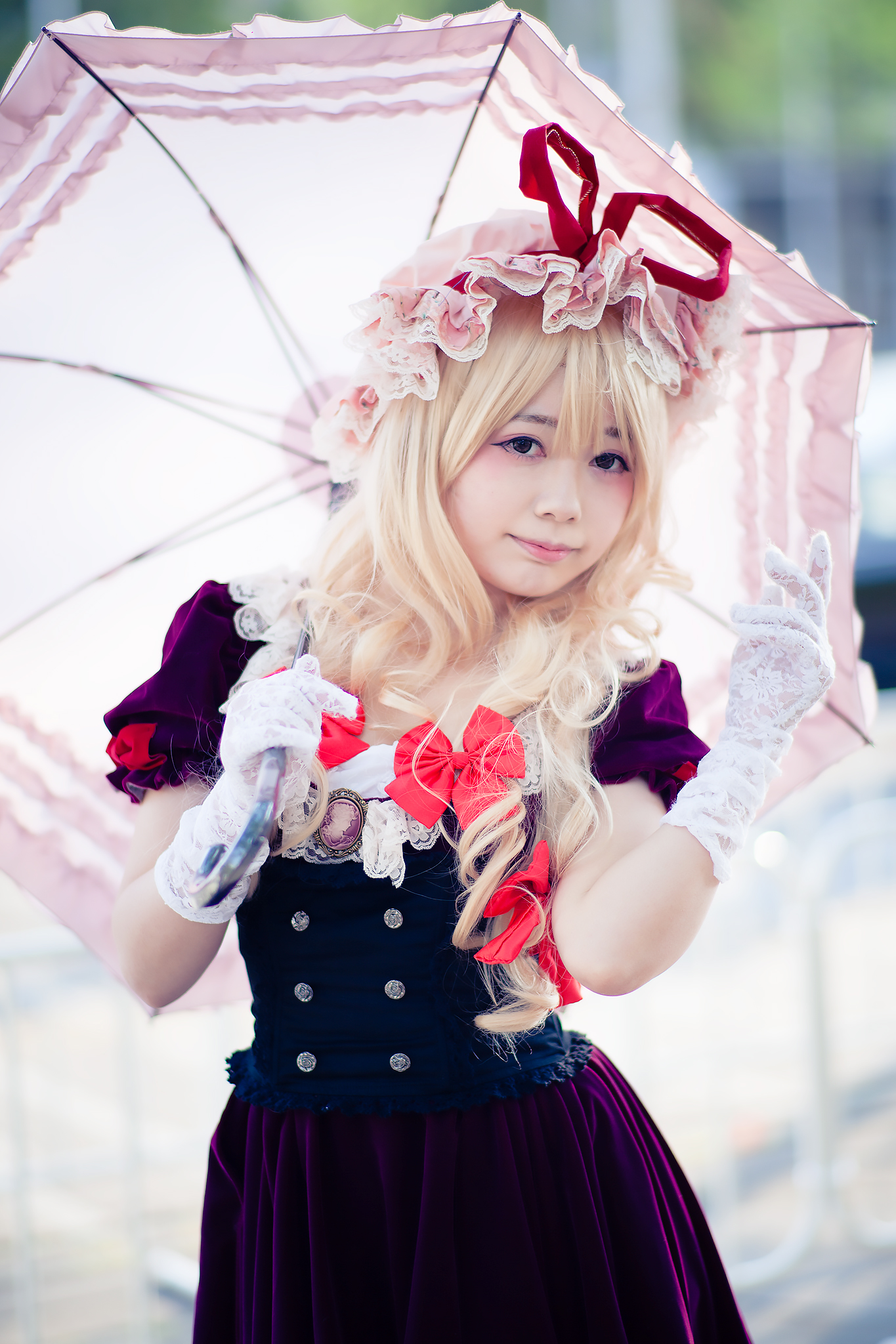 超会議2017_コスプレイヤー_ 穂南しずくさん（『東方』八雲紫）2