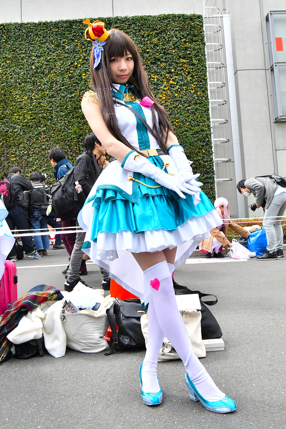 「Animejapan2016」コスプレ画像まとめ_ろじこさん（『アイドルマスターシンデレラガールズ』渋谷凛クリスタルナイトパーティver）2