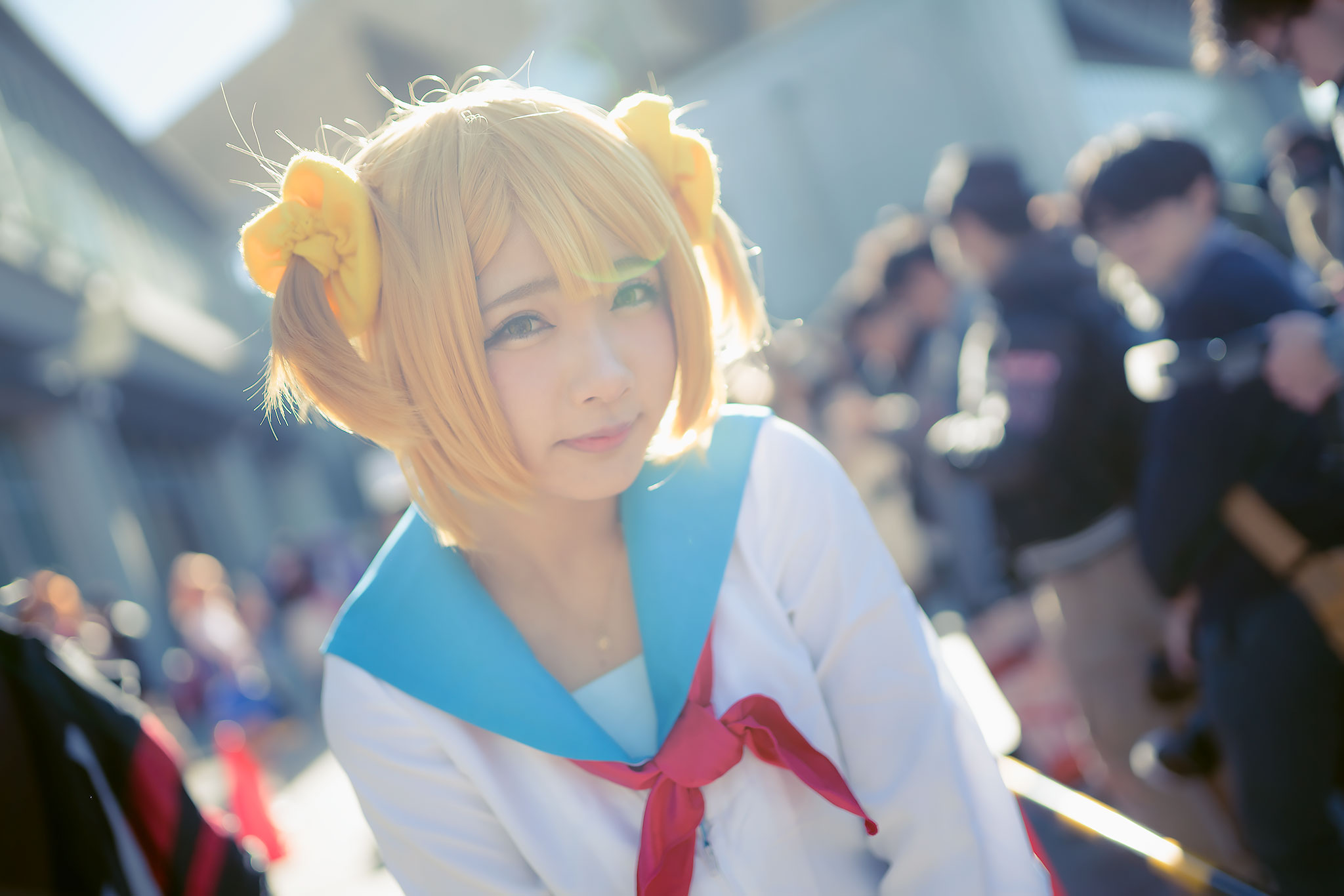 C91コスプレ_水沢ゆの_ポプテピピック_ポプ子3