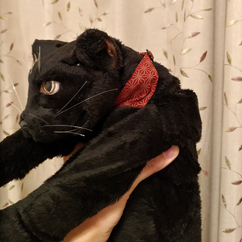 骨猫さんによる猫のアートドール