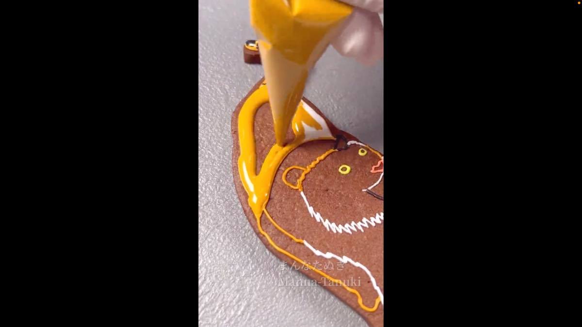 寅のアイシングクッキー
