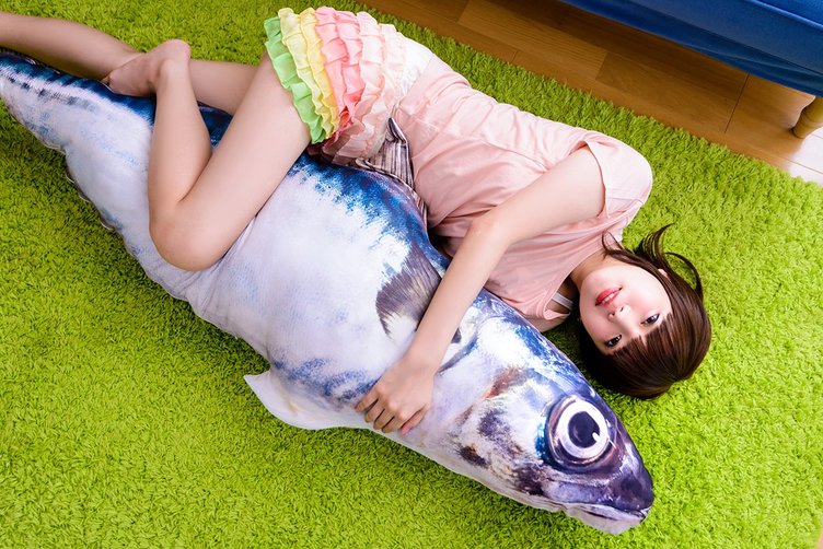 モーコレ「巨大鯖のクッションケース」