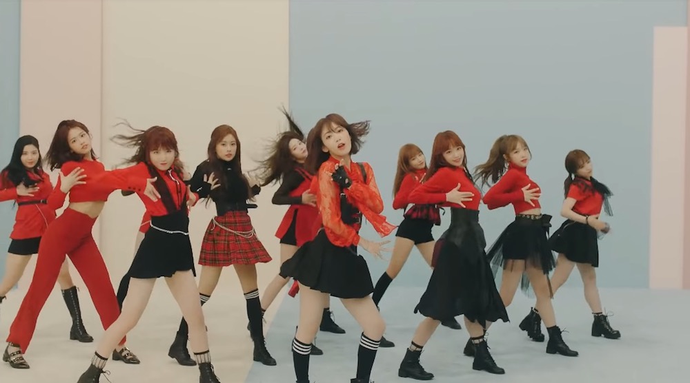 IZ*ONE「La Vie en Rose」9／画像はYouTubeより