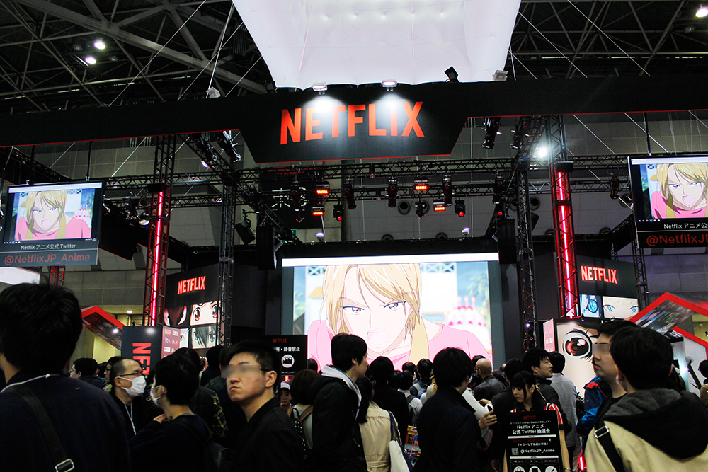 Netflixブース
