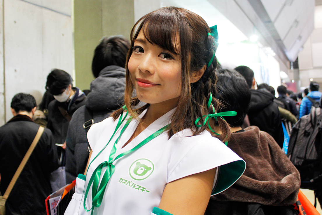 「コミックマーケットC93」コスプレコンパニオン_カスペルスキーセキュリティ1