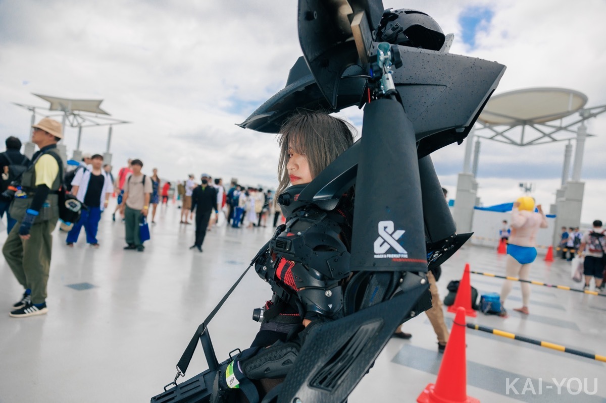 画像6: ゴツいメカ×美女──パワードスーツのコスプレが最強すぎる【夏コミ】