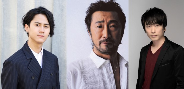左から武内駿輔、大塚明夫、関智一