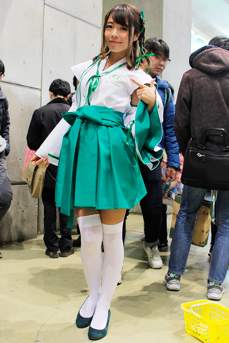 「コミックマーケットC93」コスプレコンパニオン_カスペルスキーセキュリティ2