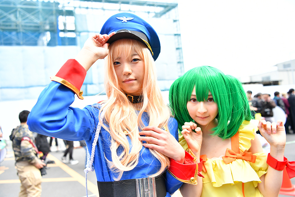 「Animejapan2016」コスプレ画像まとめ_うねさん／めめさん（『マクロスF』シェリル・ノーム／ランカ・リー）1