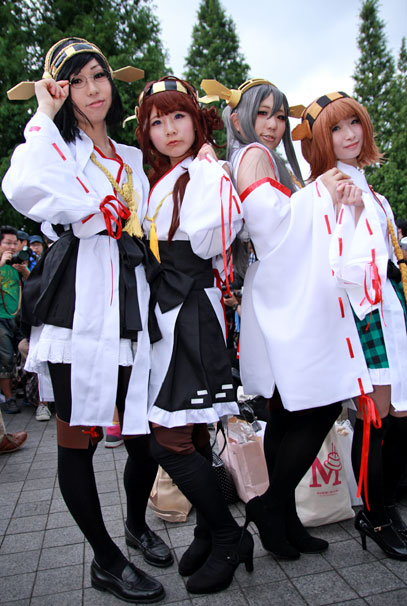 艦コレ_金剛型合わせ_椿響古さん＆ゆずンさん＆ほかさん＆ゆこさん2