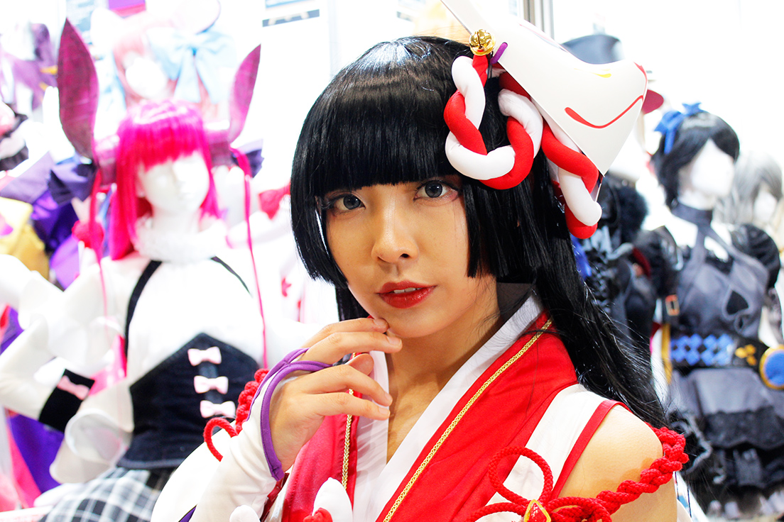 「コミックマーケットC93」コスプレコンパニオン_ユザワヤ