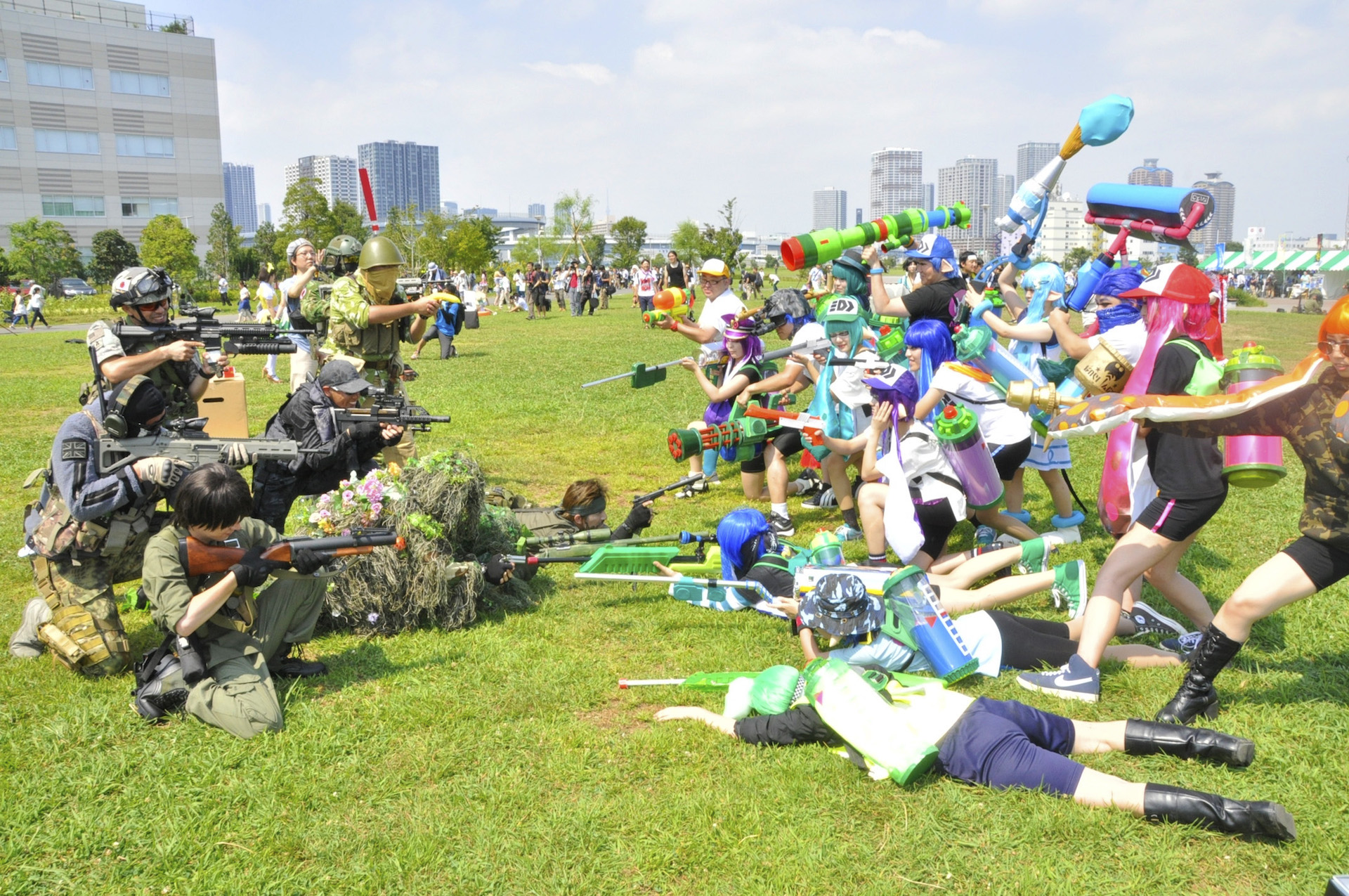 サバイバル部隊VSスプラトゥーン軍団！