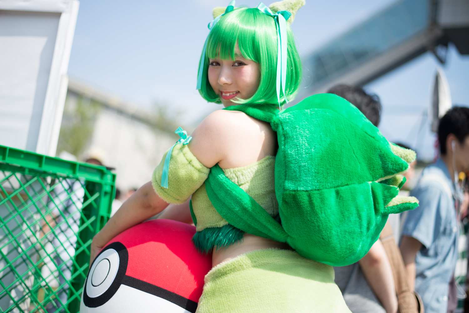 れんにゅうさん／フシギダネ Photo by 市村岬