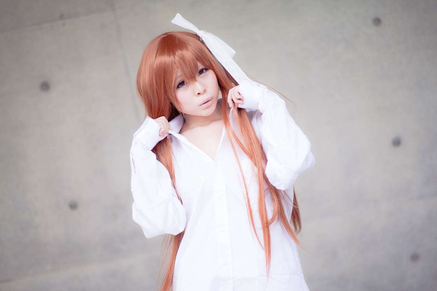TGS_コスプレ_緒池乃あひるさん（『ガールフレンド(仮)』朝比奈桃子）