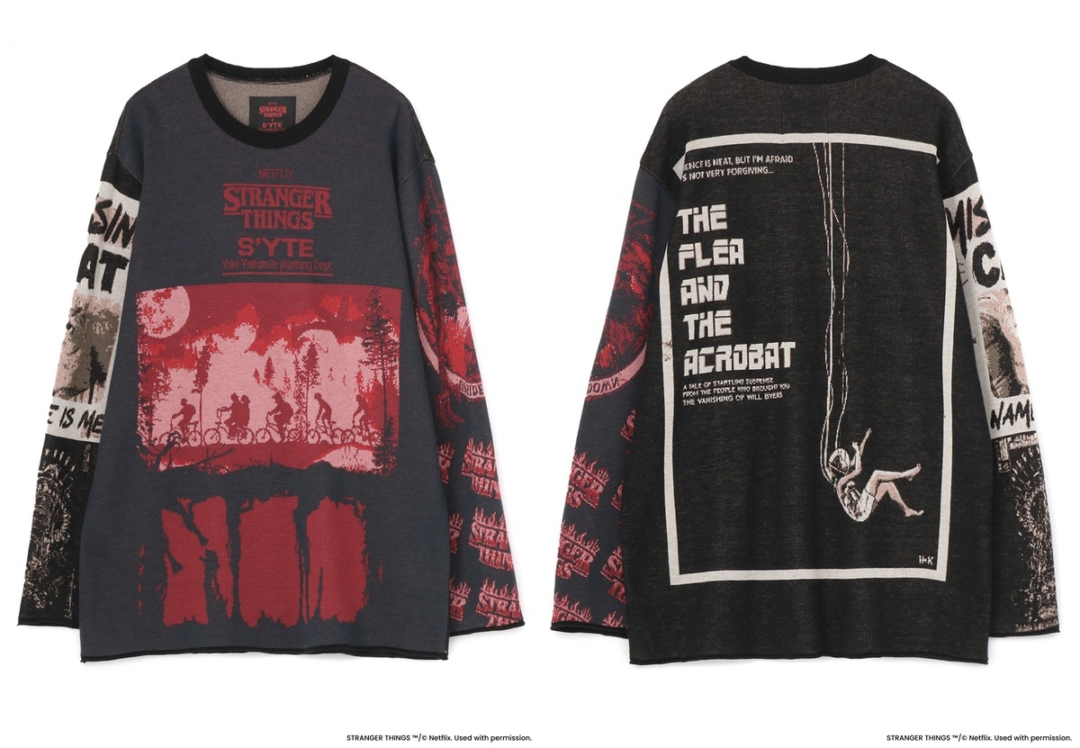 S'YTE （yohji yamamoto）× STRANGER THINGS - beaconparenting.ie