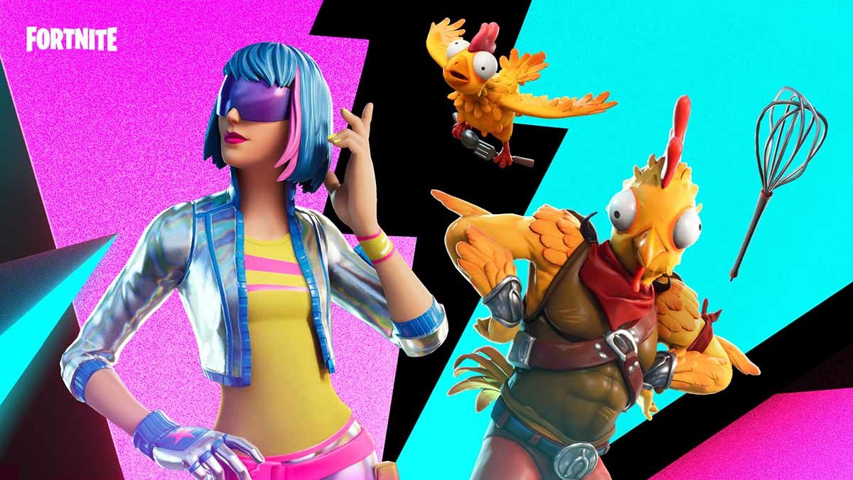 右のスキンが「テンダーディフェンダー」／画像は『Fortnite』公式サイトから