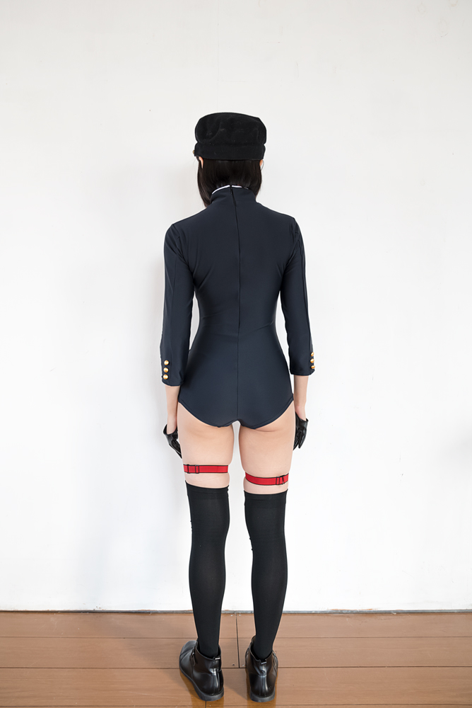 学ランスク水07／モデル：紅日毬子／撮影：口枷屋モイラ