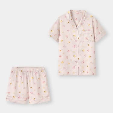 サテンパジャマ ¥2,990