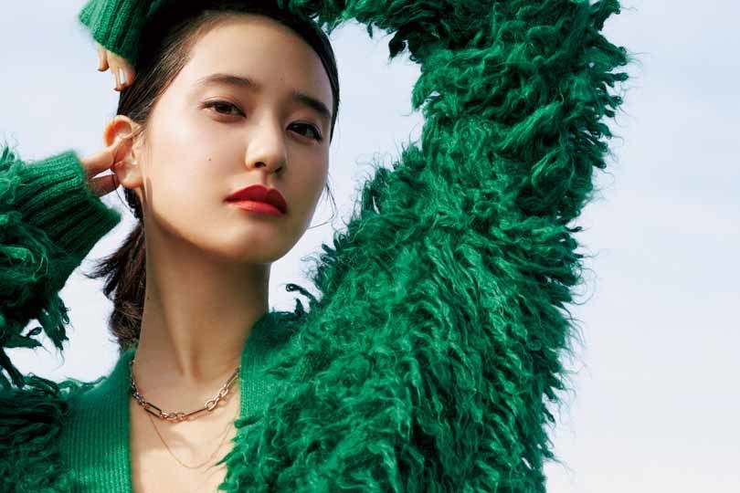 飛躍を続ける山崎紘菜最旬クールビューティー！ ／画像は『GQ JAPAN』公式サイトから