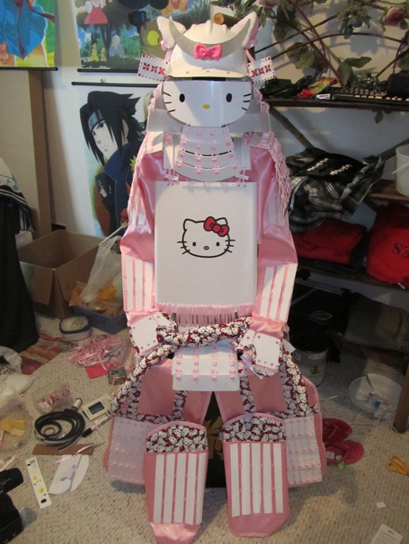 Hello Kitty Samurai Armor front