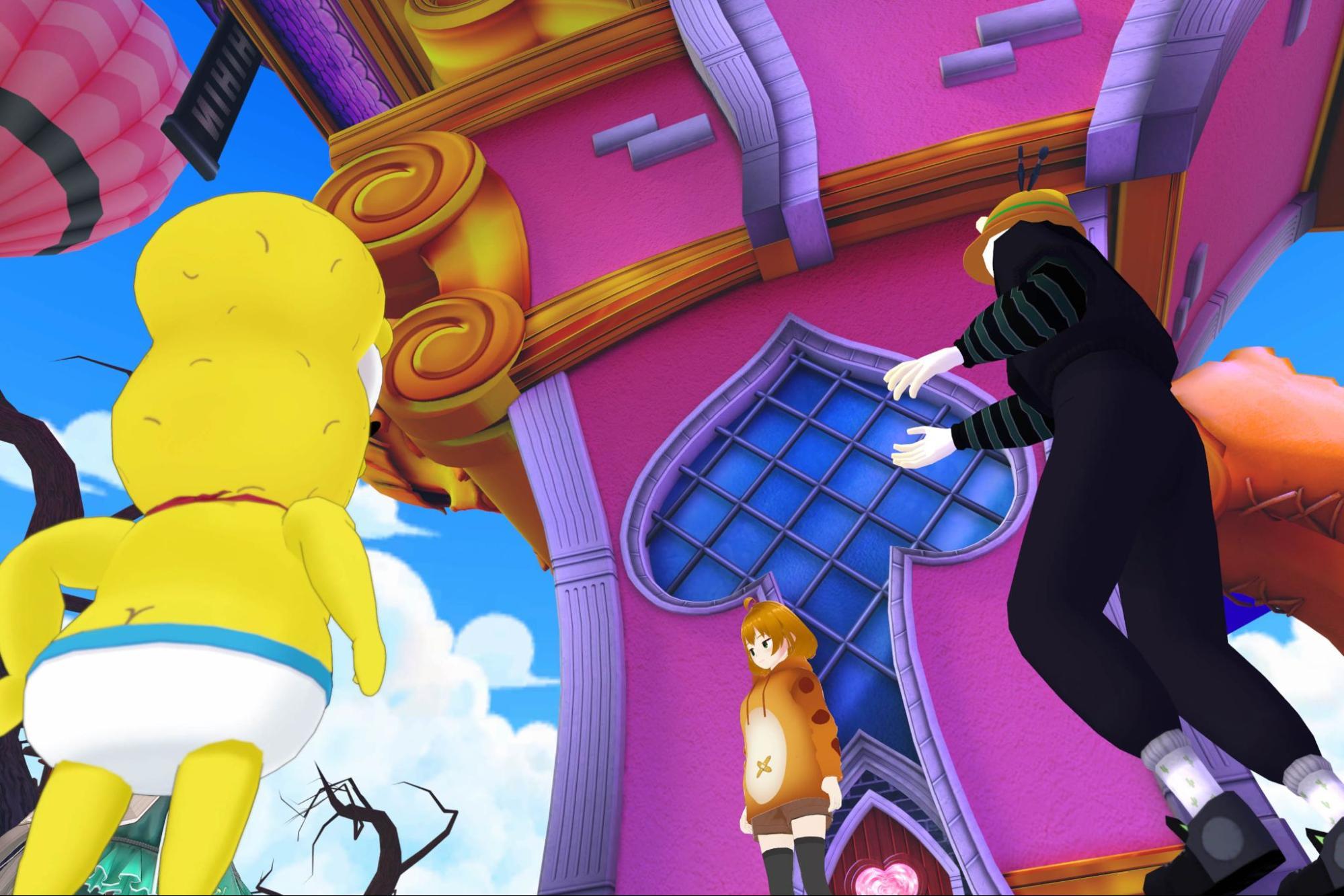 画像3: 「ぽこピーランド」はクリエイターの夢──制作に1年を要したVRChatの世界