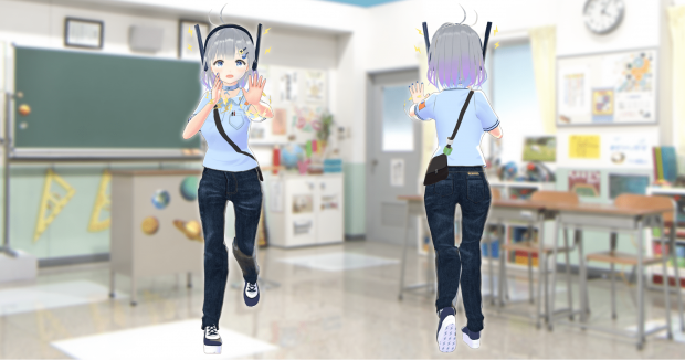 『ブイ子』ADモード