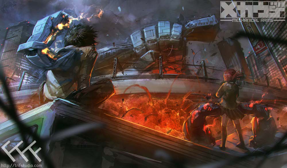 『メカウデ-mechanical arms-』イメージボード