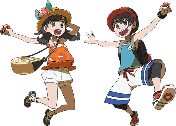 ポケモンUSUM主人公