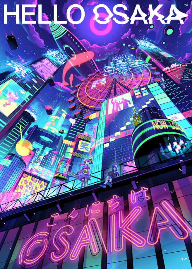 オリジナルショートアニメ「HELLO OSAKA」