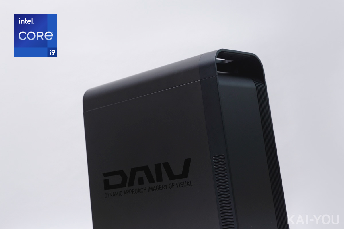 さえきやひろが使用した「DAIV」のコンシューマー向け上位ランクPC（DAIV DD-I9G90）-1