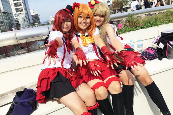 マチ★アソビの「ラブライブ!」μ'sコスプレイヤー画像1