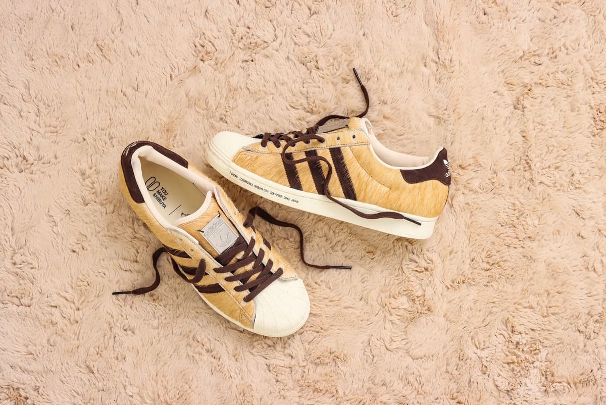 「adidas Originals SUPERSTAR DOG atmos “HACHIKO”」
