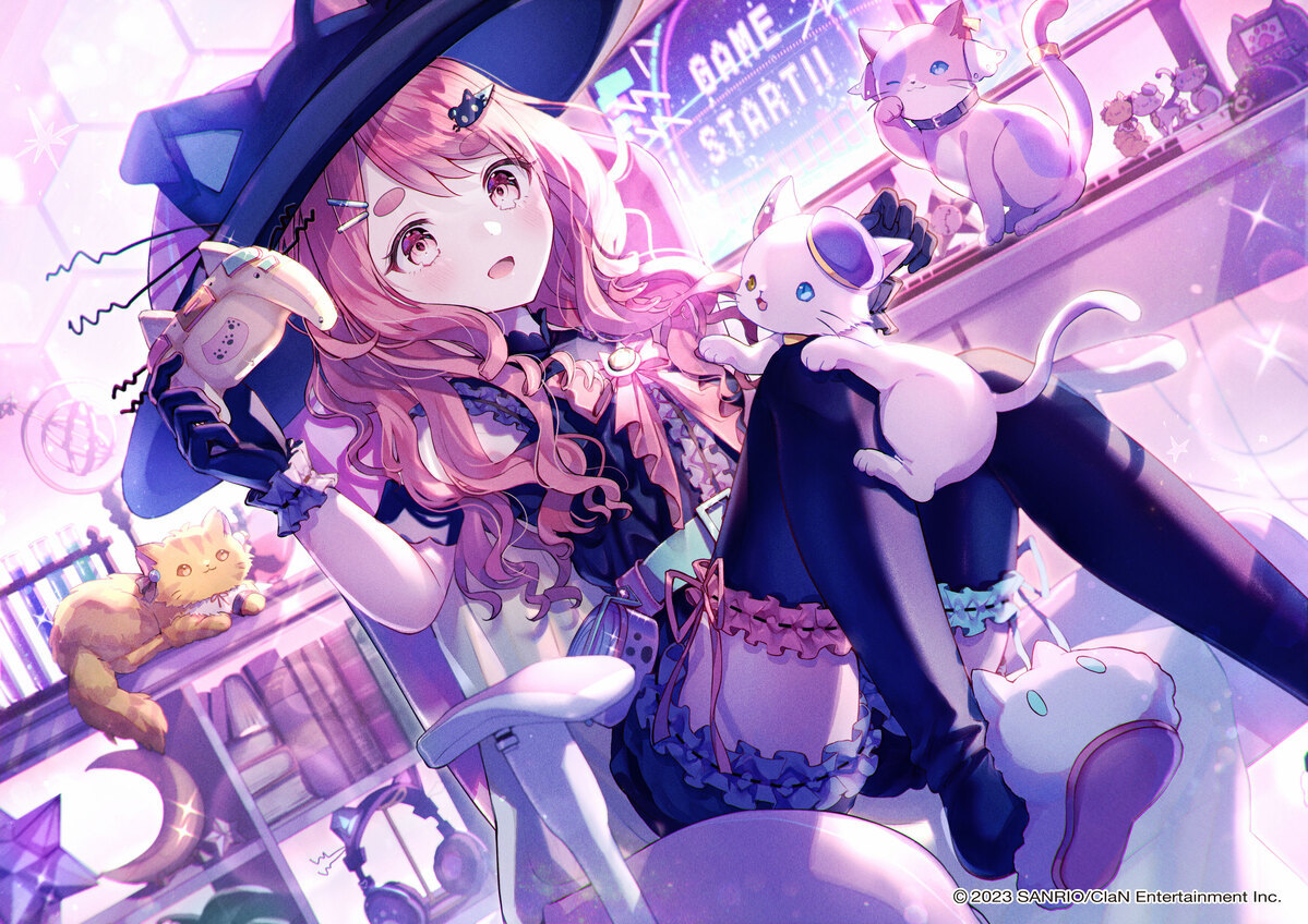 サンリオがVTuberプロジェクト始動 「魔法で変身する猫」がコンセプト