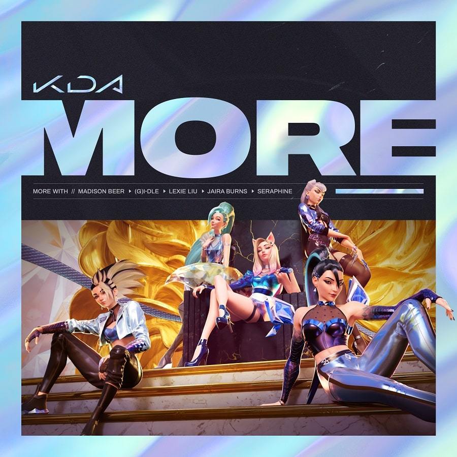 LoL』から飛び出した音楽ユニット「K/DA」が新曲「MORE」リリース