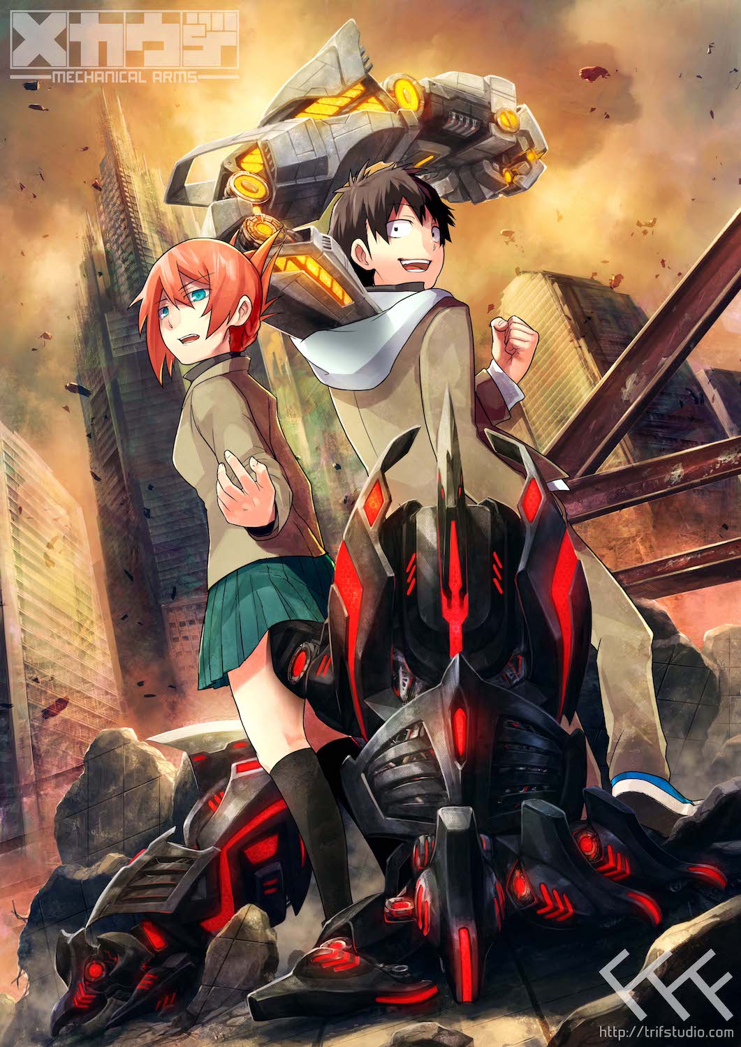 『メカウデ-mechanical arms-』イメージボード