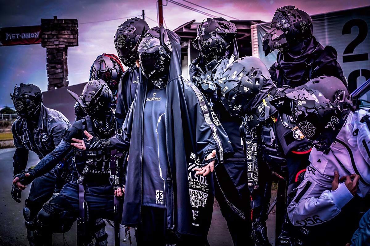 メカヘッド／via @g3p_graph、@luchia　photo by @kaerukun927