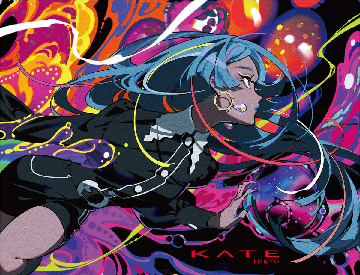 ゆずれない欲 ケイト マイカラーペンシル ラインエキスパートコレクション 全1種（イラスト）／カネボウ化粧品