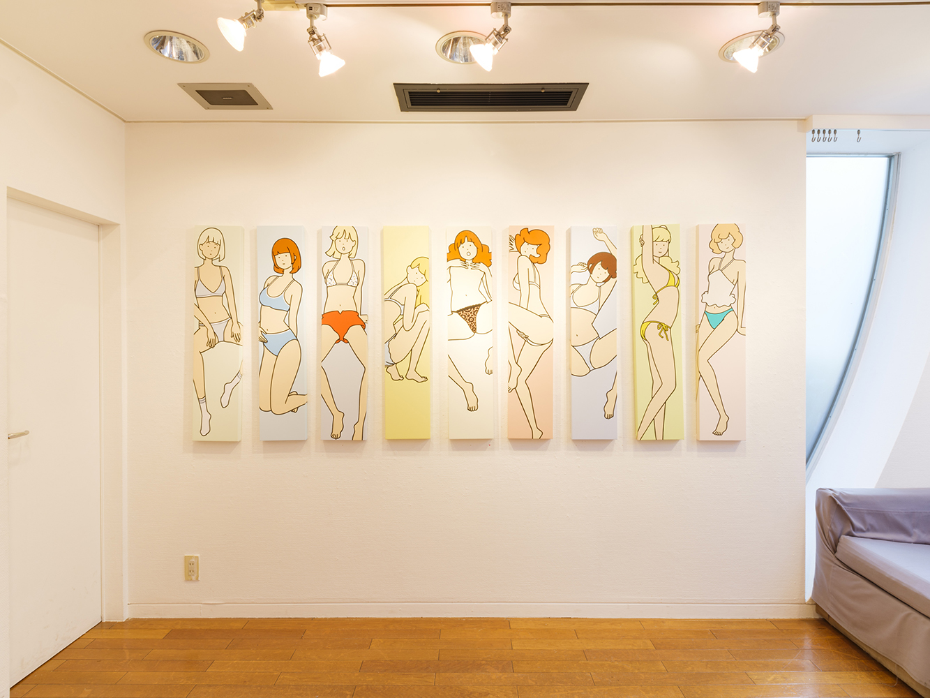 前回開催された「セクハラ（SEXY harajuku）」展